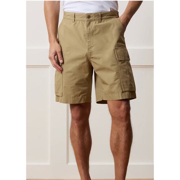 Todd Snyder 9" Japanese Ripstop Cargo Short in Khaki Size 36 - Picture 1 of 7